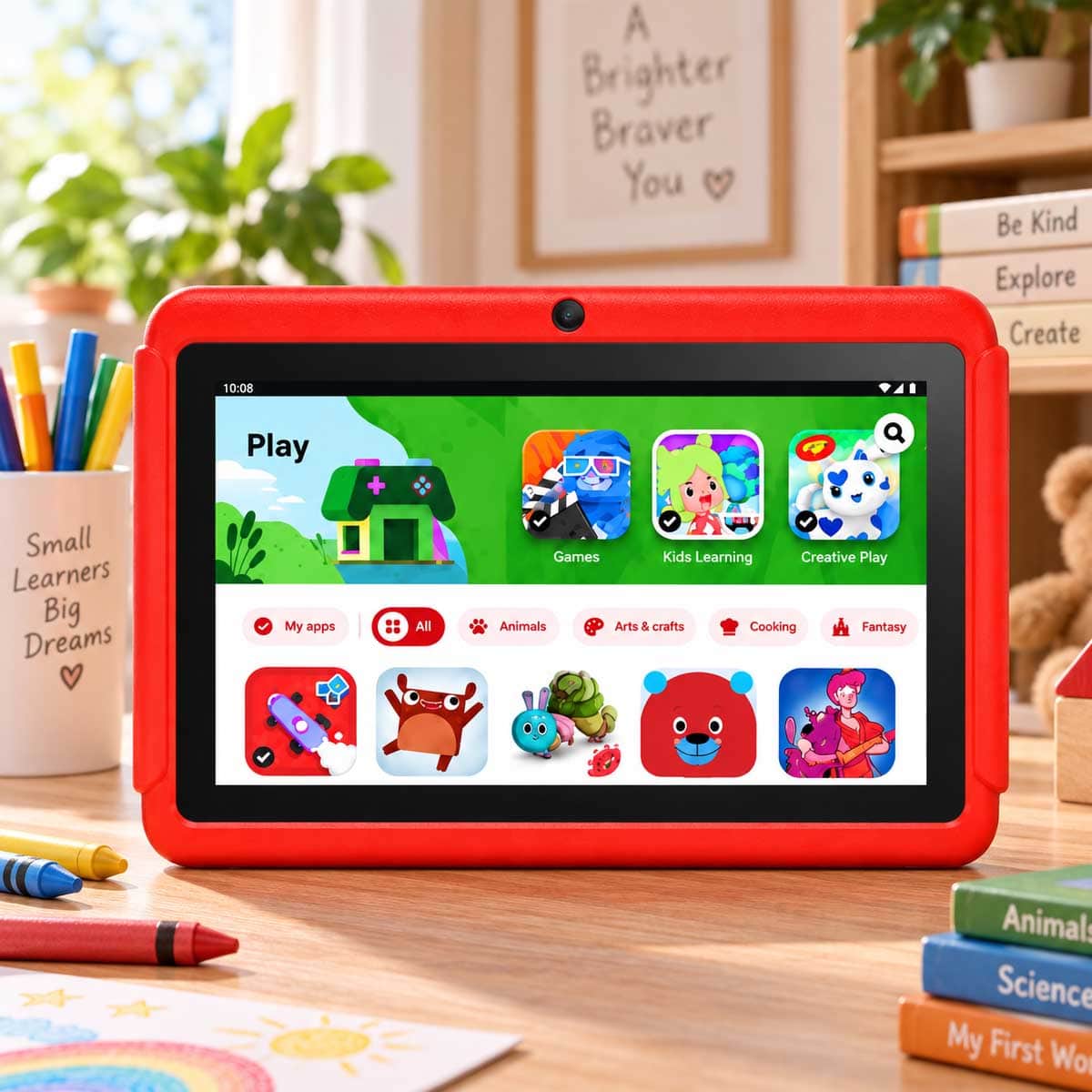 Oteeto Tab 4 Kids Wi-Fi Android Tablet