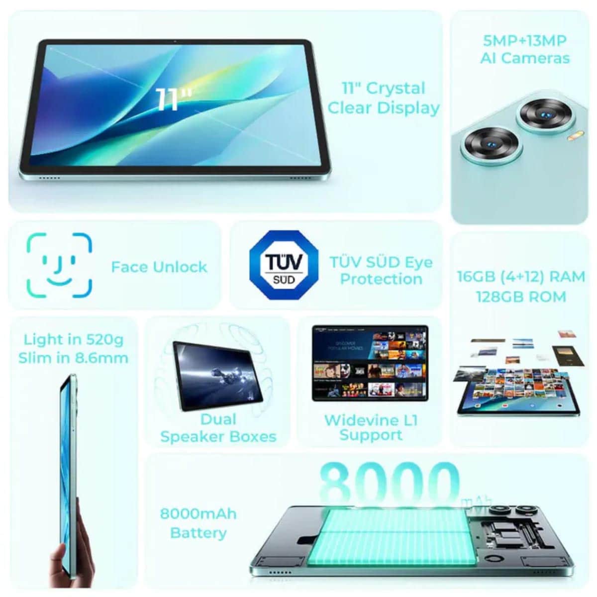 Oukitel OT9 Wi-Fi Android Tablet