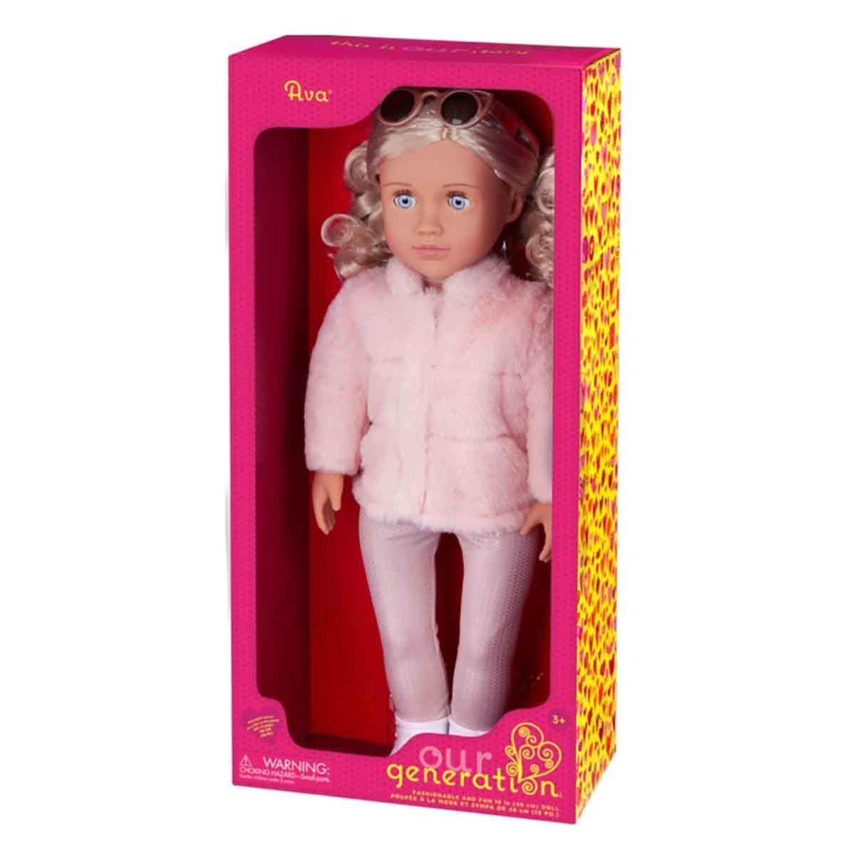 Our Generation 18″ Ava Fashion Doll Girls, 3-4 Years