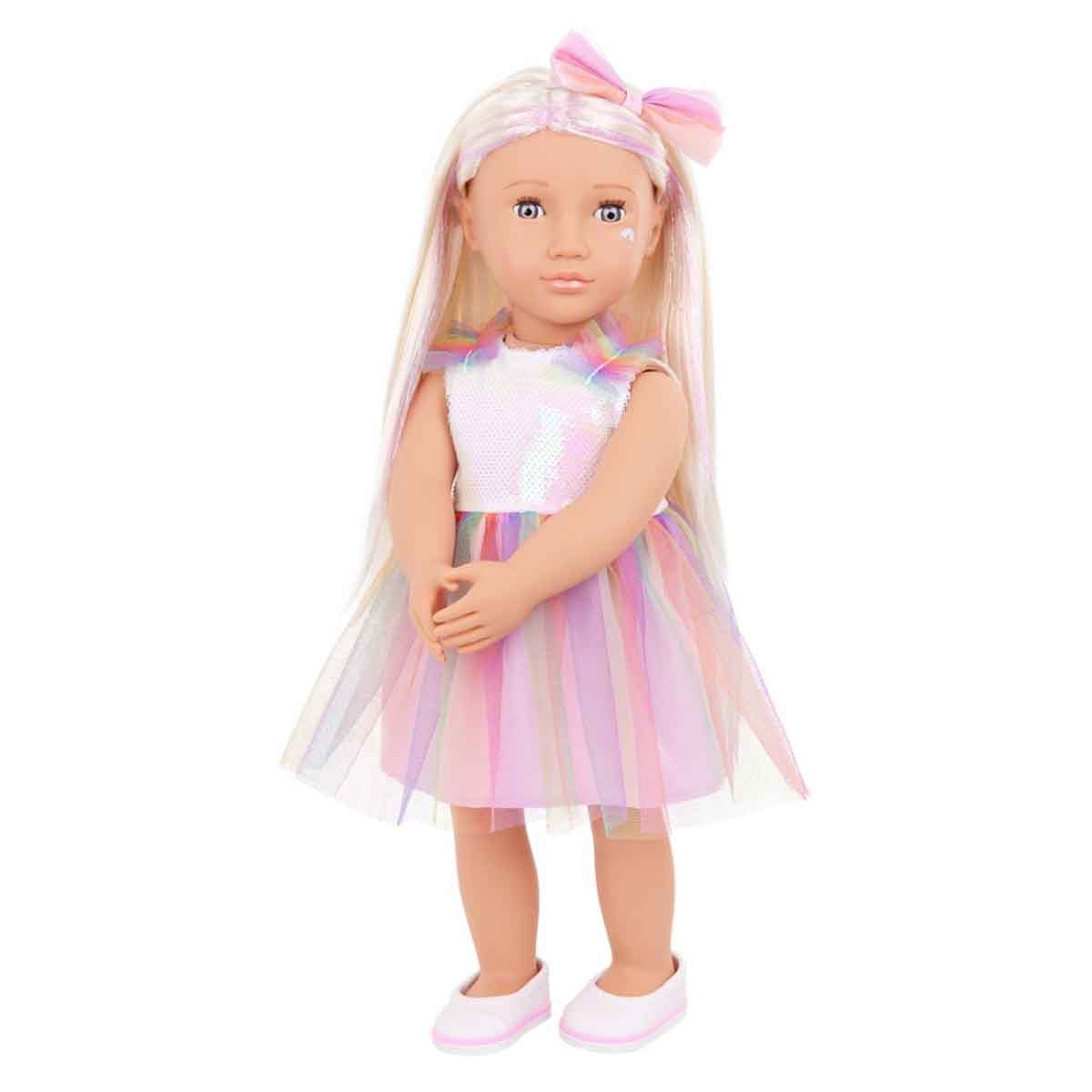 Our Generation 18″ Iris Fashion Doll Girls, 3-4 Years