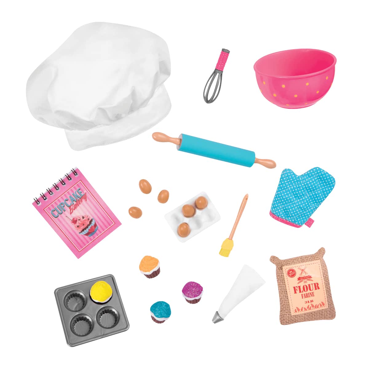 Our Generation 18" Jenny the Cook Fashion Doll Set Girls, 3-4 Years