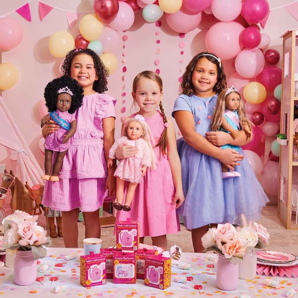 أور جينيريشن دمية لومي أنيقة 18 إنش مع ملابس للبنات، 3-4 سنوات