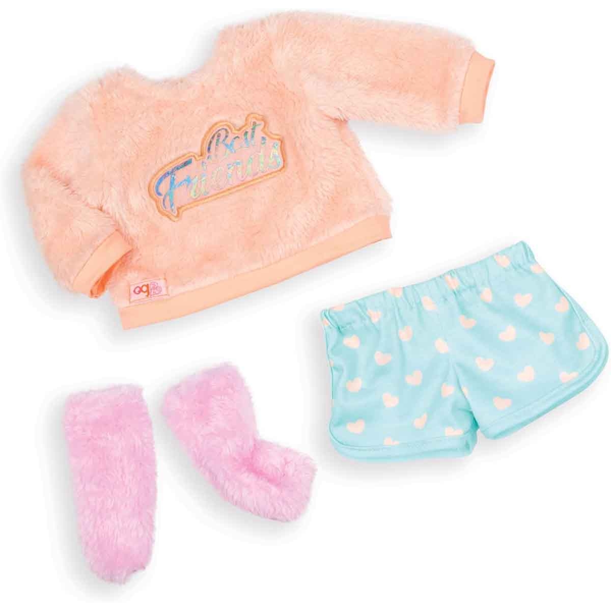 أور جينيريشن دمية لومي أنيقة 18 إنش مع ملابس للبنات، 3-4 سنوات