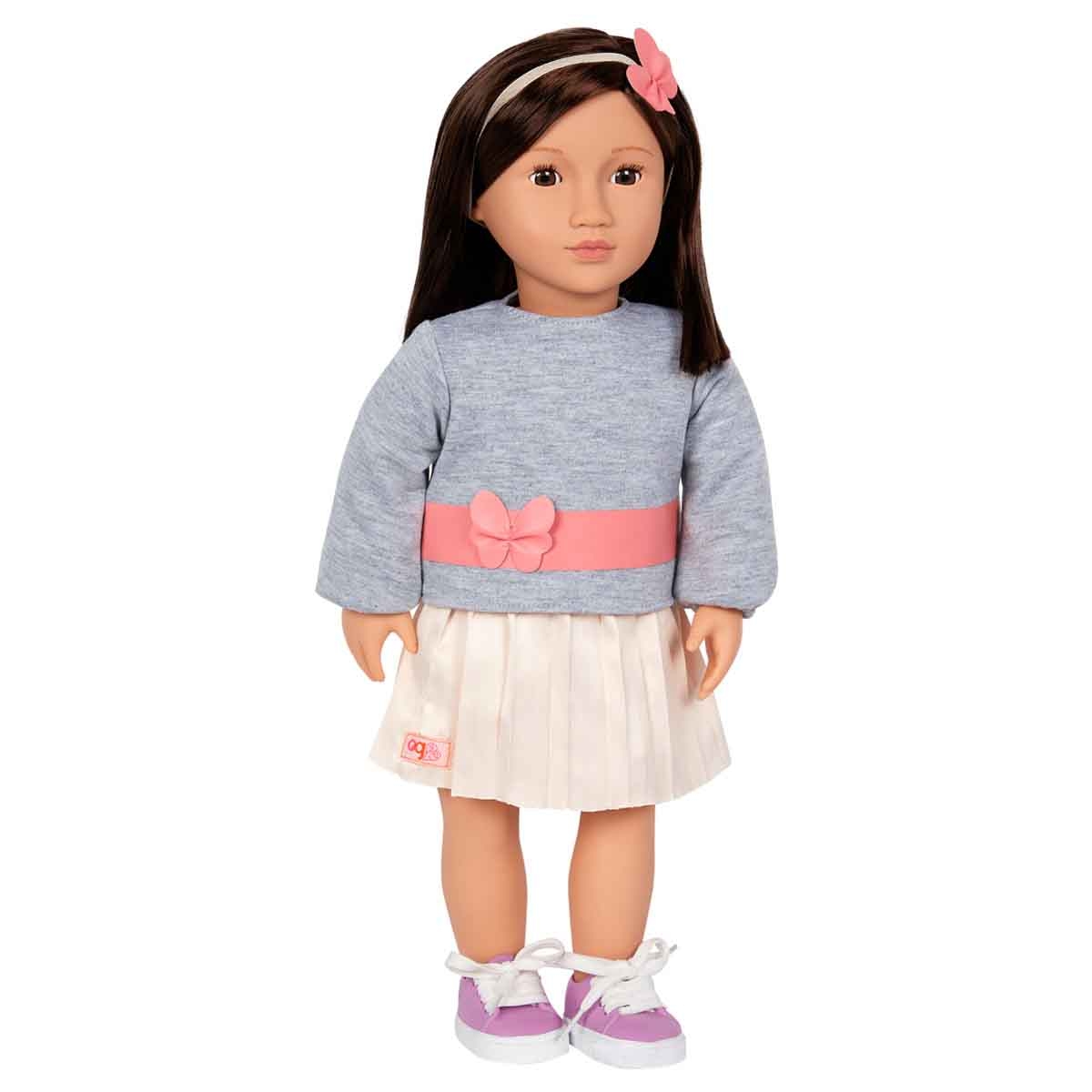 Our Generation 18″ Mei Fashion Doll with Outfit Girls, 3-4 Years