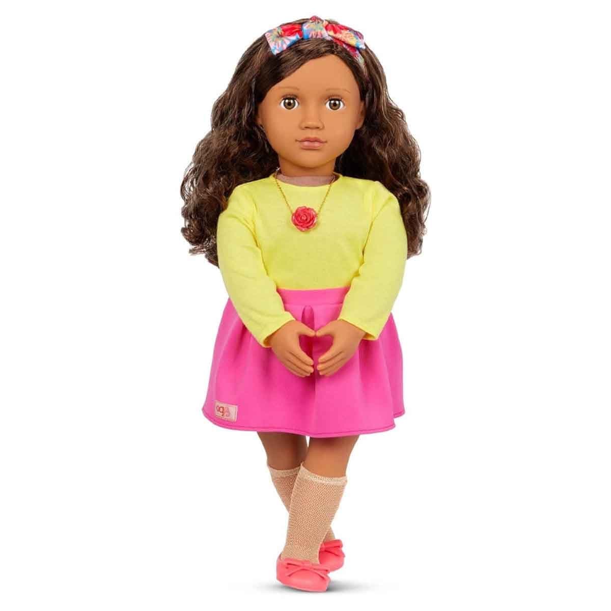 Our Generation 18″ Patricia Fashion Doll with Outfit Girls, 3-4 Years
