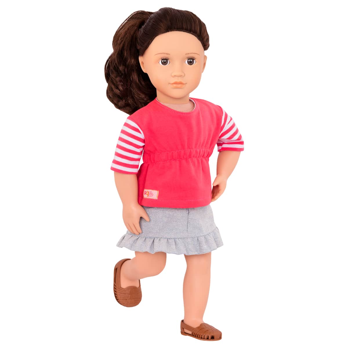 Our Generation 18" Rayna the Food Truck Doll Set Girls, 3-4 Years