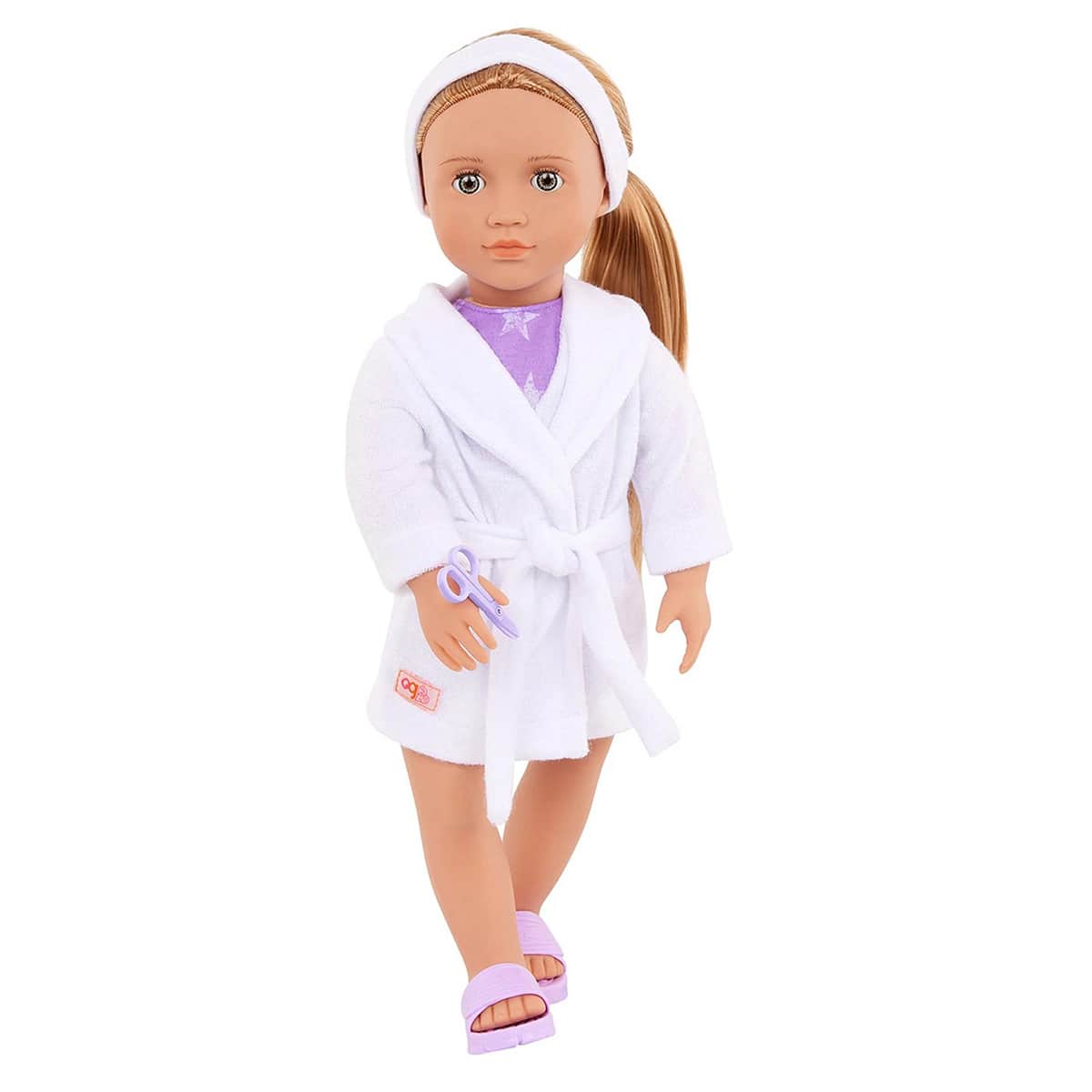 Our Generation 18″ Serafina Spa Day Doll & Storybook Set Girls, 3-4 Years
