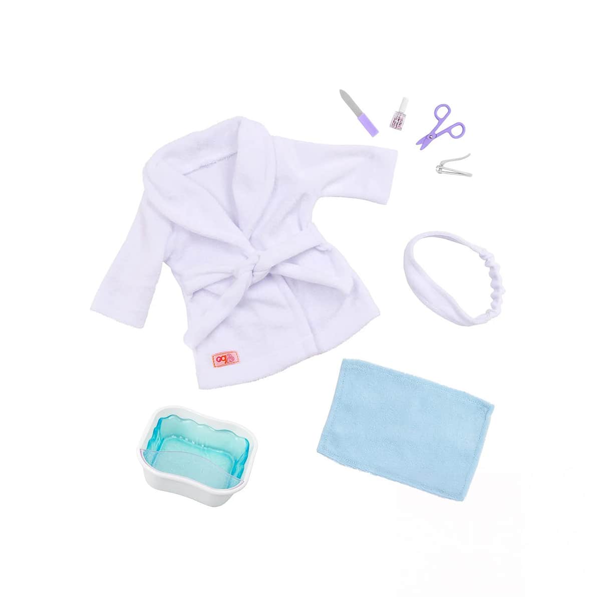 Our Generation 18″ Serafina Spa Day Doll & Storybook Set Girls, 3-4 Years