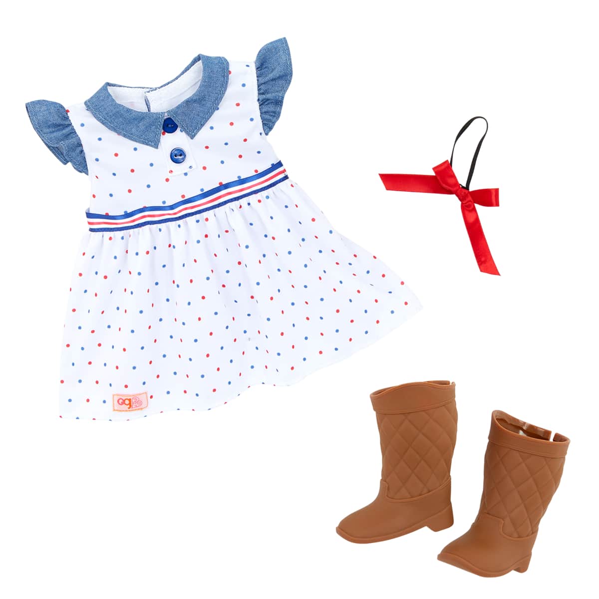 Our Generation 18″ Shelley Fashion Doll & Foal Girls, 3-4 Years