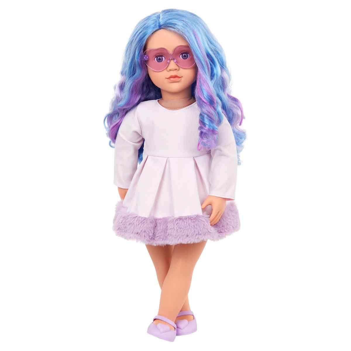 Our Generation 18″ Veronika Fashion Doll with Multicoloured Hair Girls, 3-4 Years
