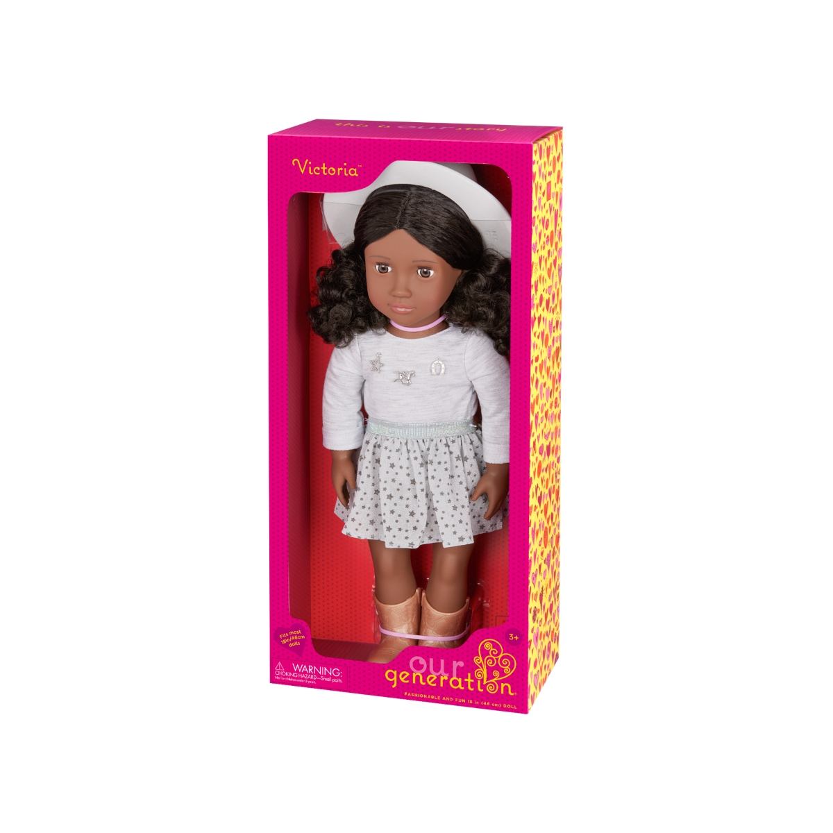 Our Generation 18″ Victoria Fashion Doll Girls, 3-4 Years