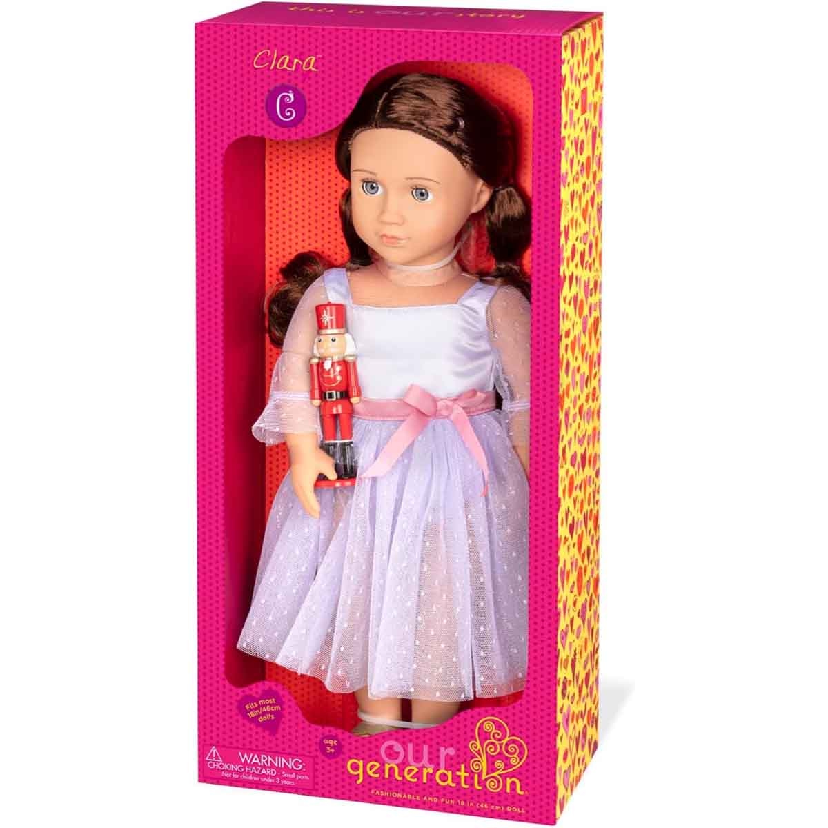 أور جينيريشن دمية كلارا راقصة باليه للبنات، عمر 3-4 سنوات