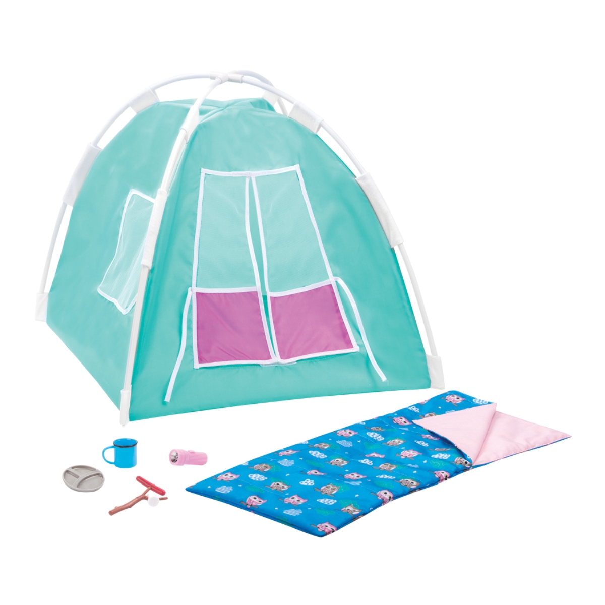 Our Generation Doll Camper Tent & Accessories Set Girls, 3-4 Years