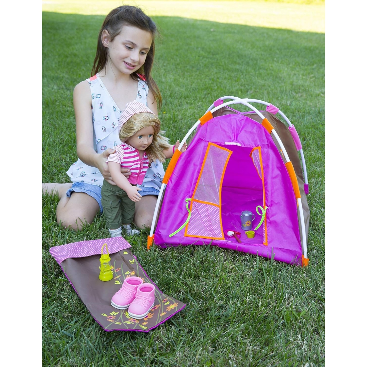 Our Generation Doll Camping Set Girls, 3-4 Years