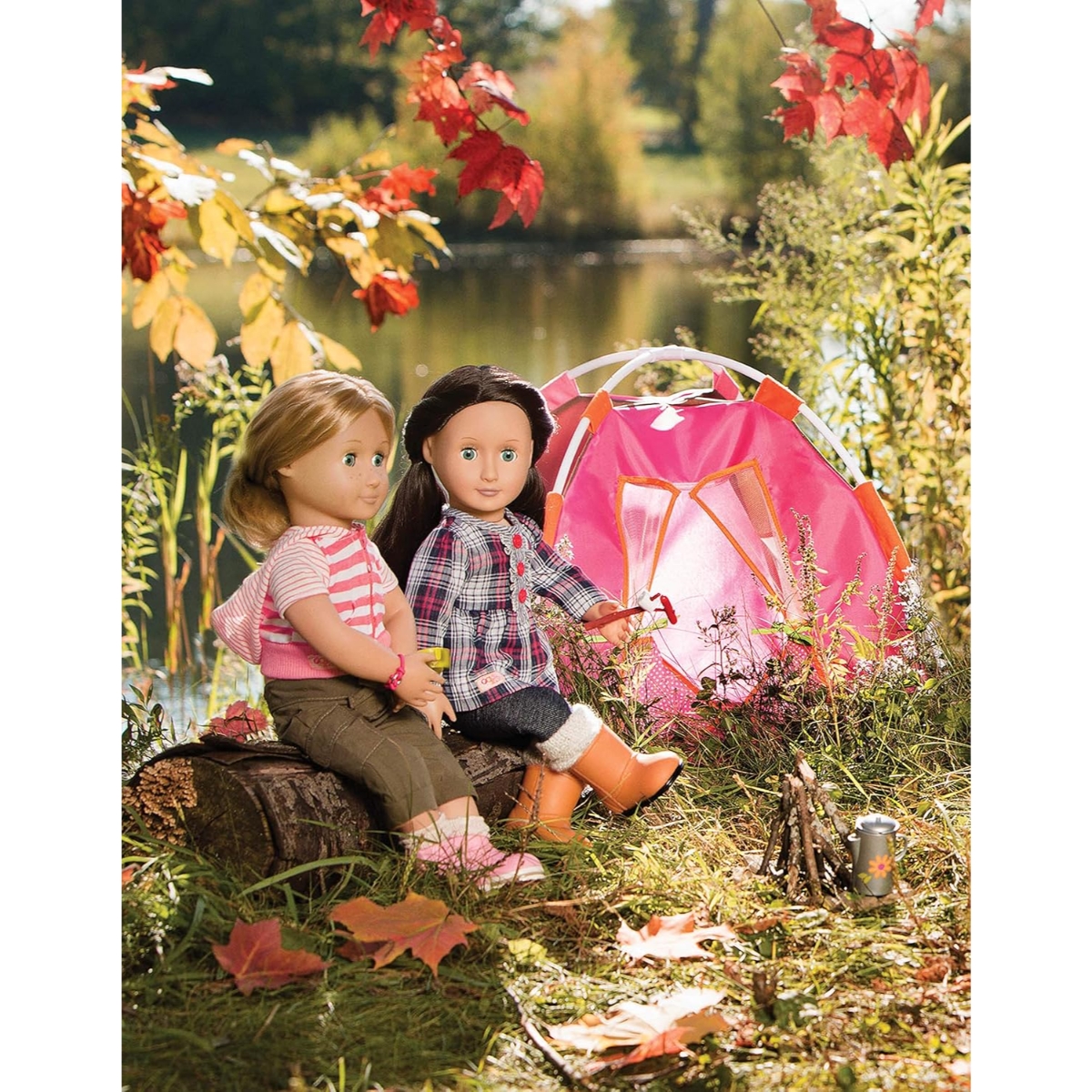 Our Generation Doll Camping Set Girls, 3-4 Years