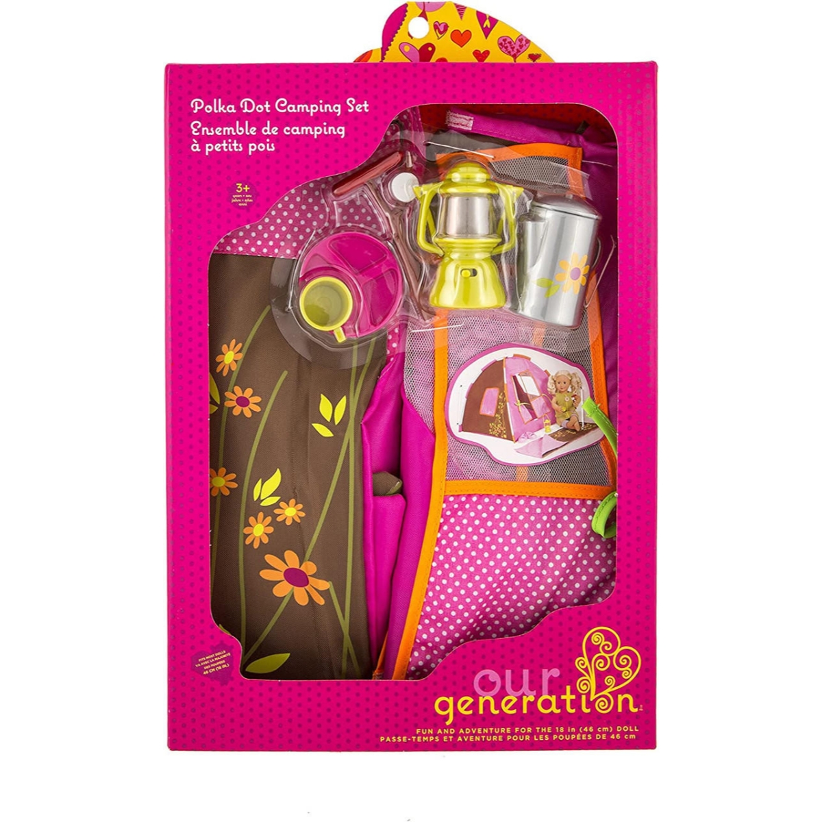 Our Generation Doll Camping Set Girls, 3-4 Years