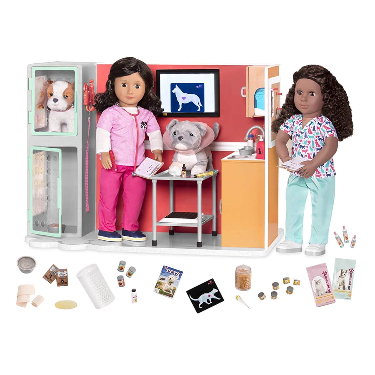 Our Generation Healthy Paws Vet Clinic Playset Girls, 3-4 Years
