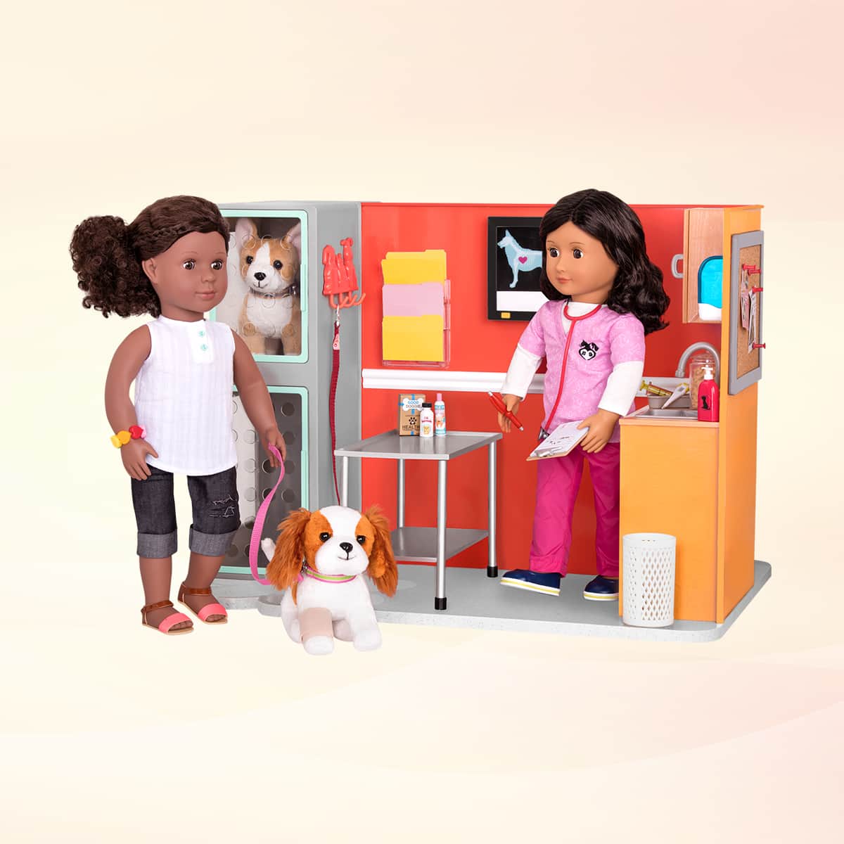 Our Generation Healthy Paws Vet Clinic Playset Girls, 3-4 Years
