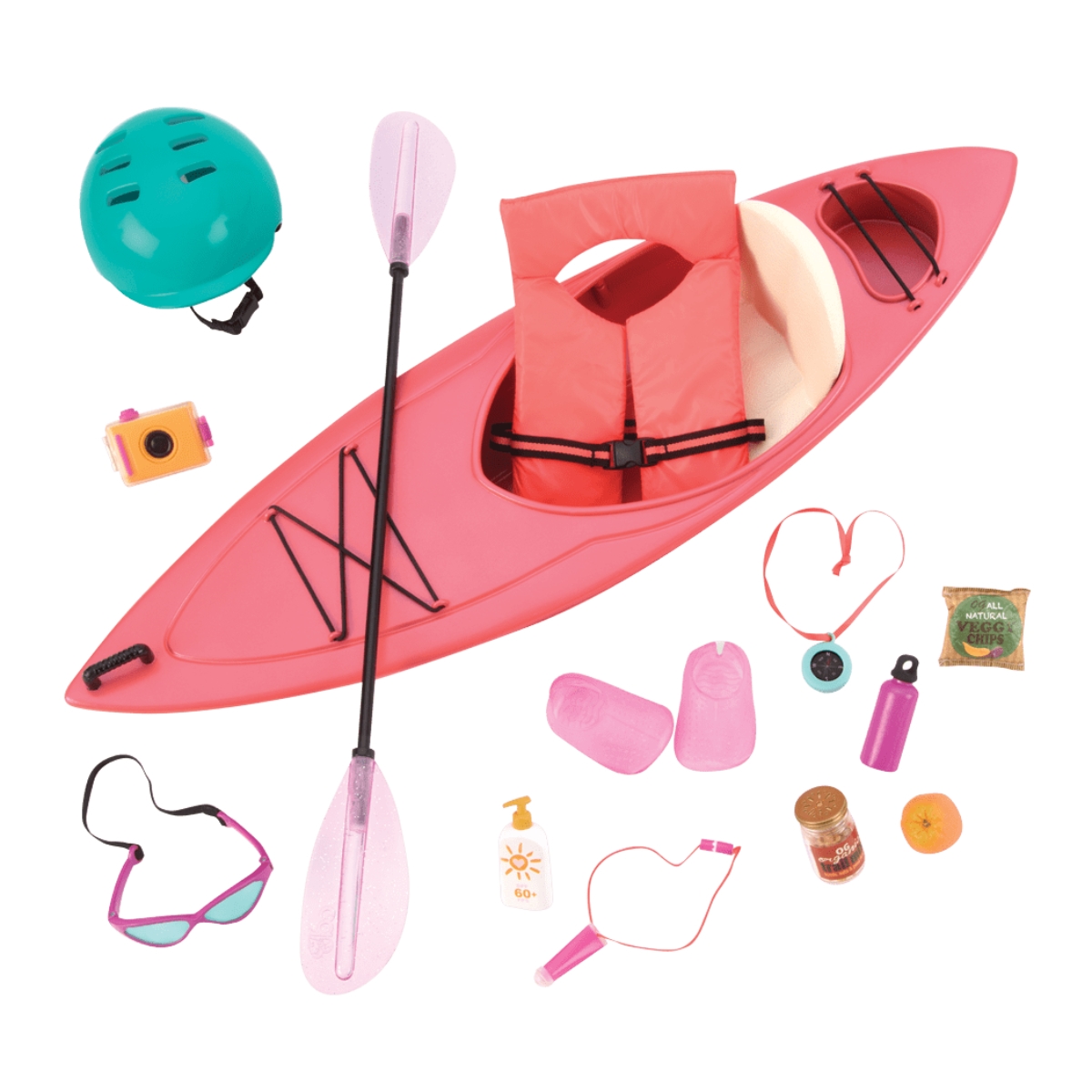 Our Generation Kayak Doll Adventure Set Girls, 3-4 Years
