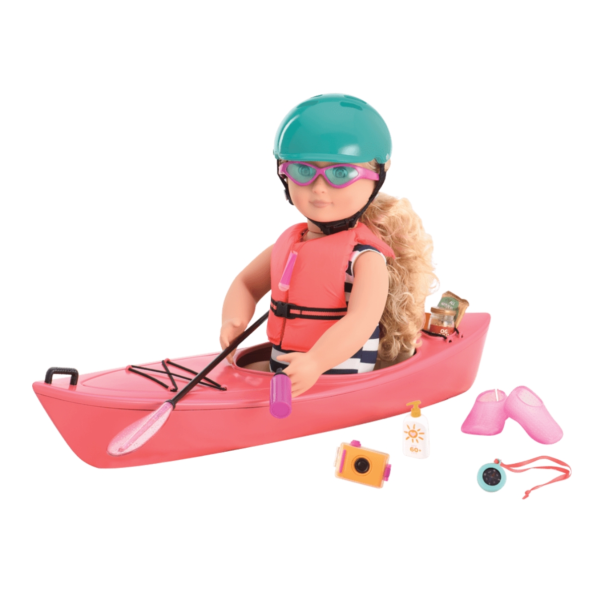 Our Generation Kayak Doll Adventure Set Girls, 3-4 Years