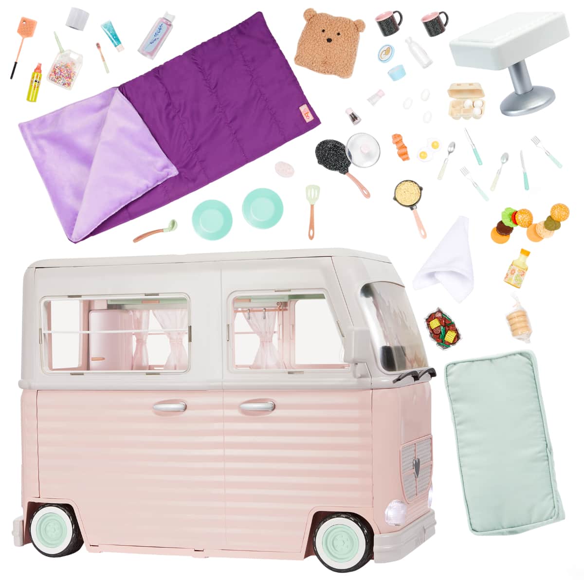 Our Generation RV Country Cruising Camper Playset Girls, 3-4 Years