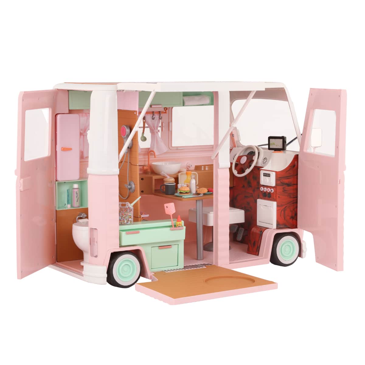 Our Generation RV Country Cruising Camper Playset Girls, 3-4 Years