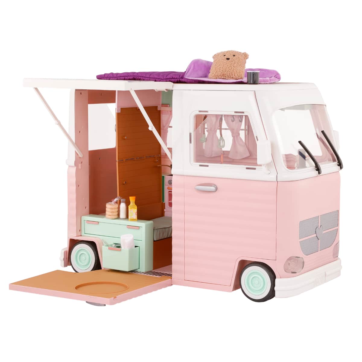 Our Generation RV Country Cruising Camper Playset Girls, 3-4 Years