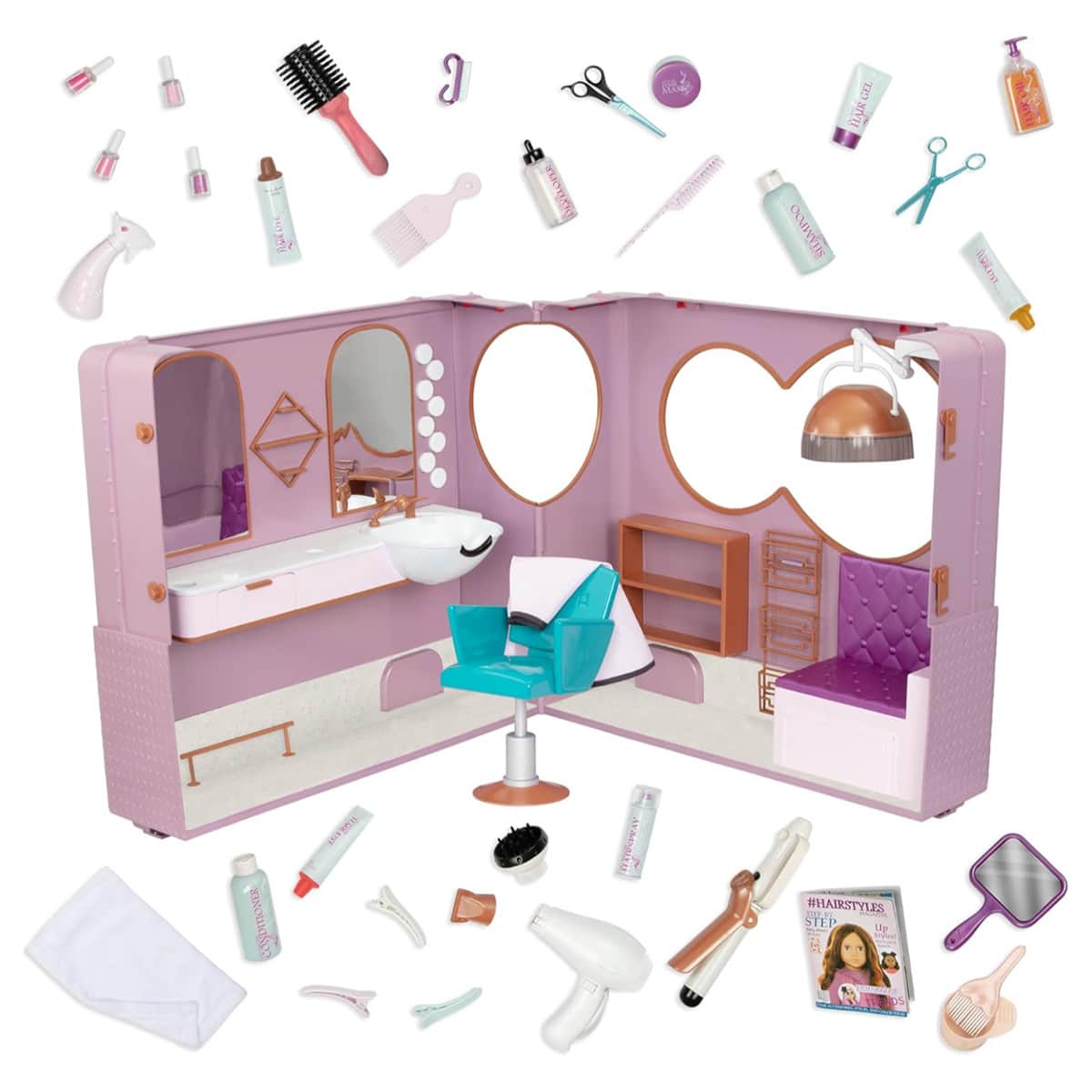 Our Generation Salon on Wheels Playset Girls, 3-4 Years