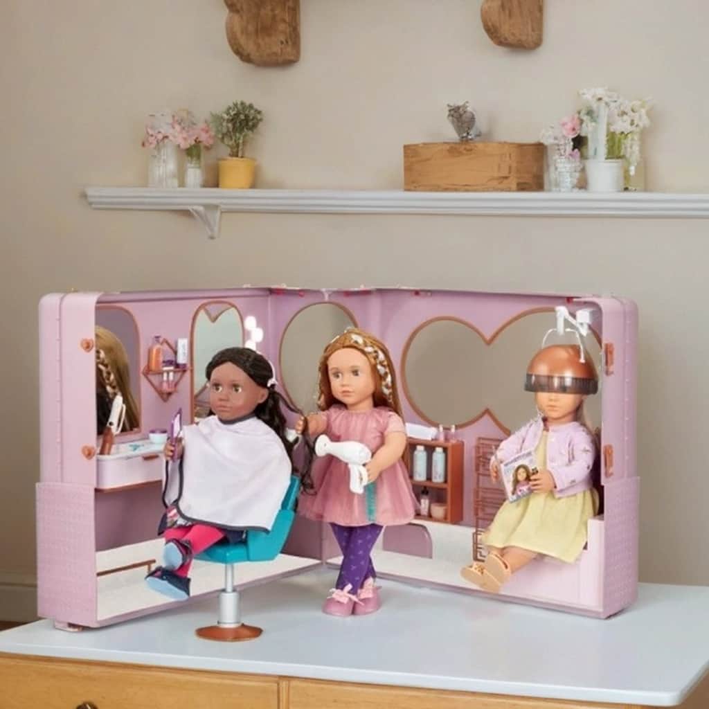 Our Generation Salon on Wheels Playset Girls, 3-4 Years