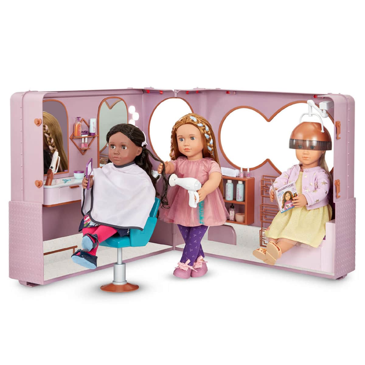 Our Generation Salon on Wheels Playset Girls, 3-4 Years
