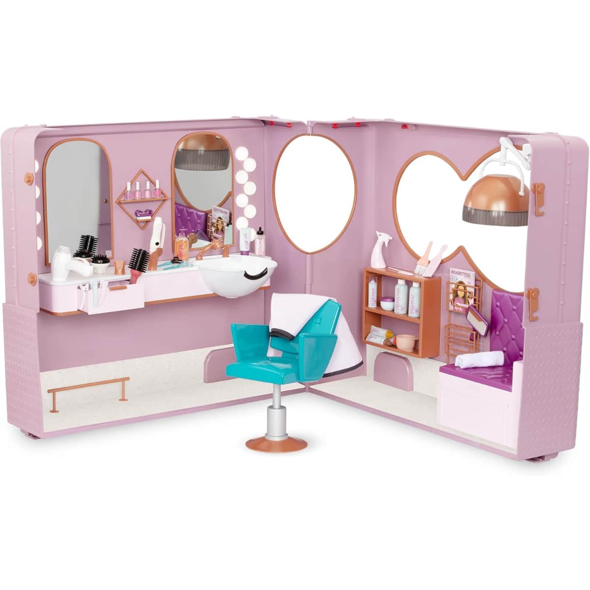 Our Generation Salon on Wheels Playset Girls, 3-4 Years