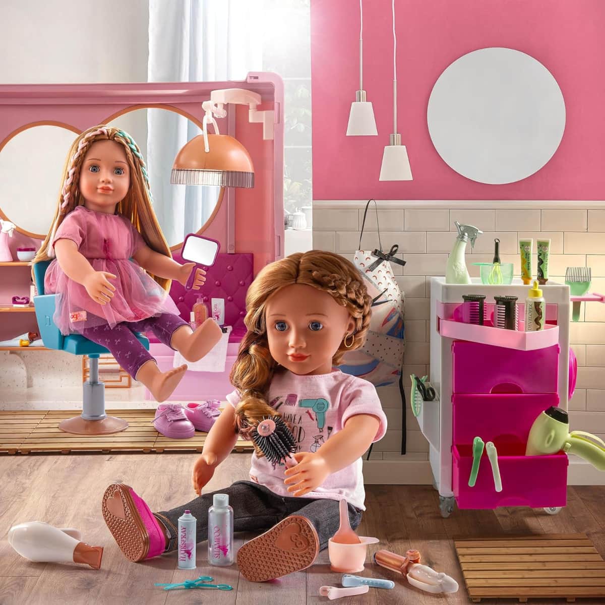 Our Generation Salon on Wheels Playset Girls, 3-4 Years