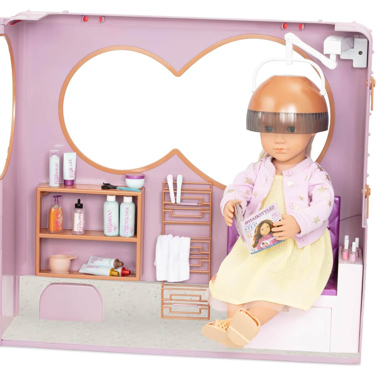 Our Generation Salon on Wheels Playset Girls, 3-4 Years