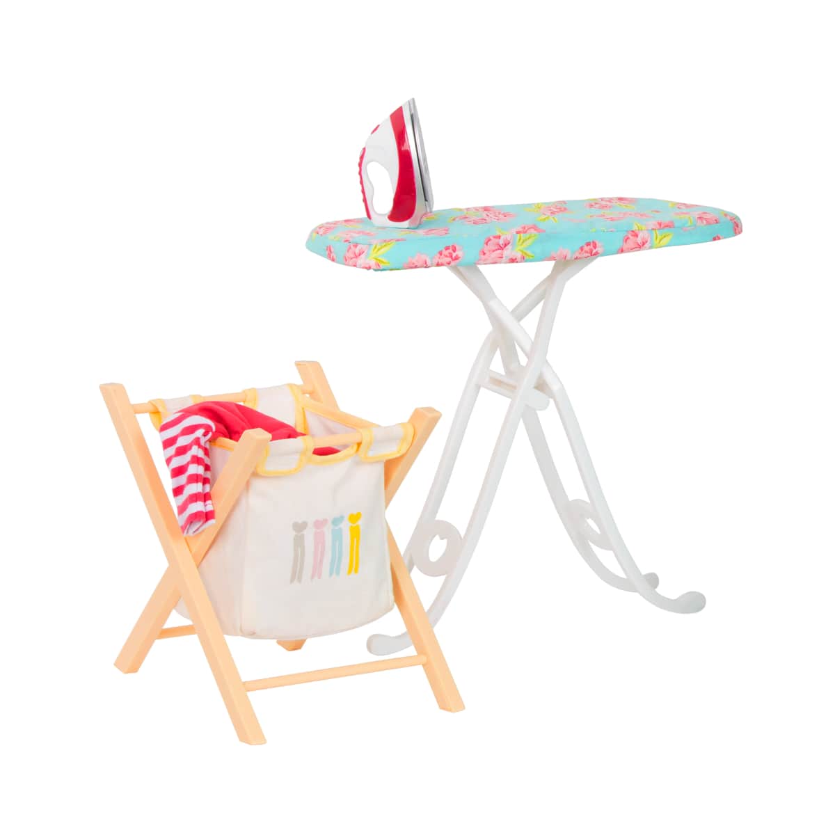 Our Generation Tumble & Spin Laundry Set for 18" Dolls Girls, 3-4 Years
