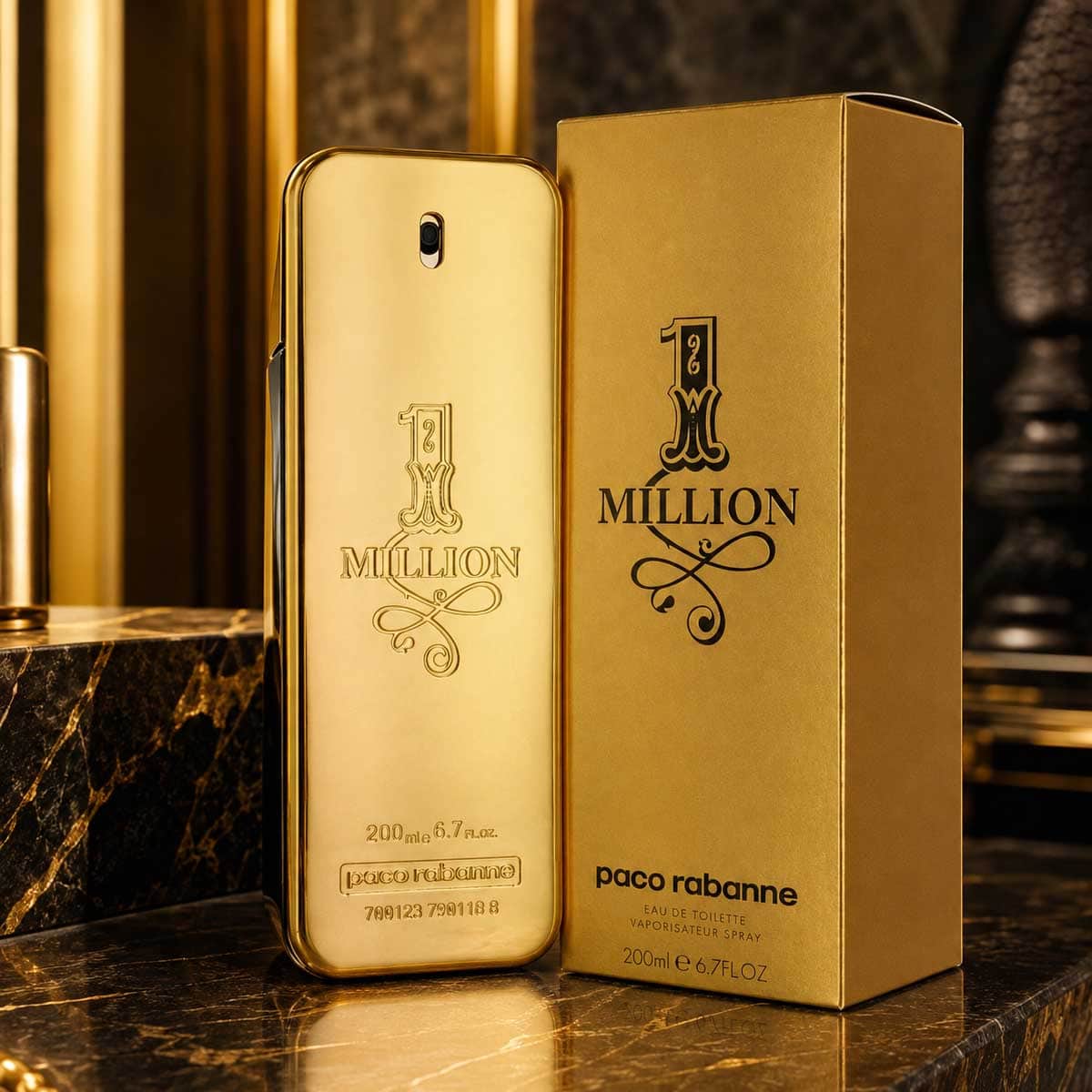 Paco Rabanne 1 Million Eau De Toilette 200 ml for Men
