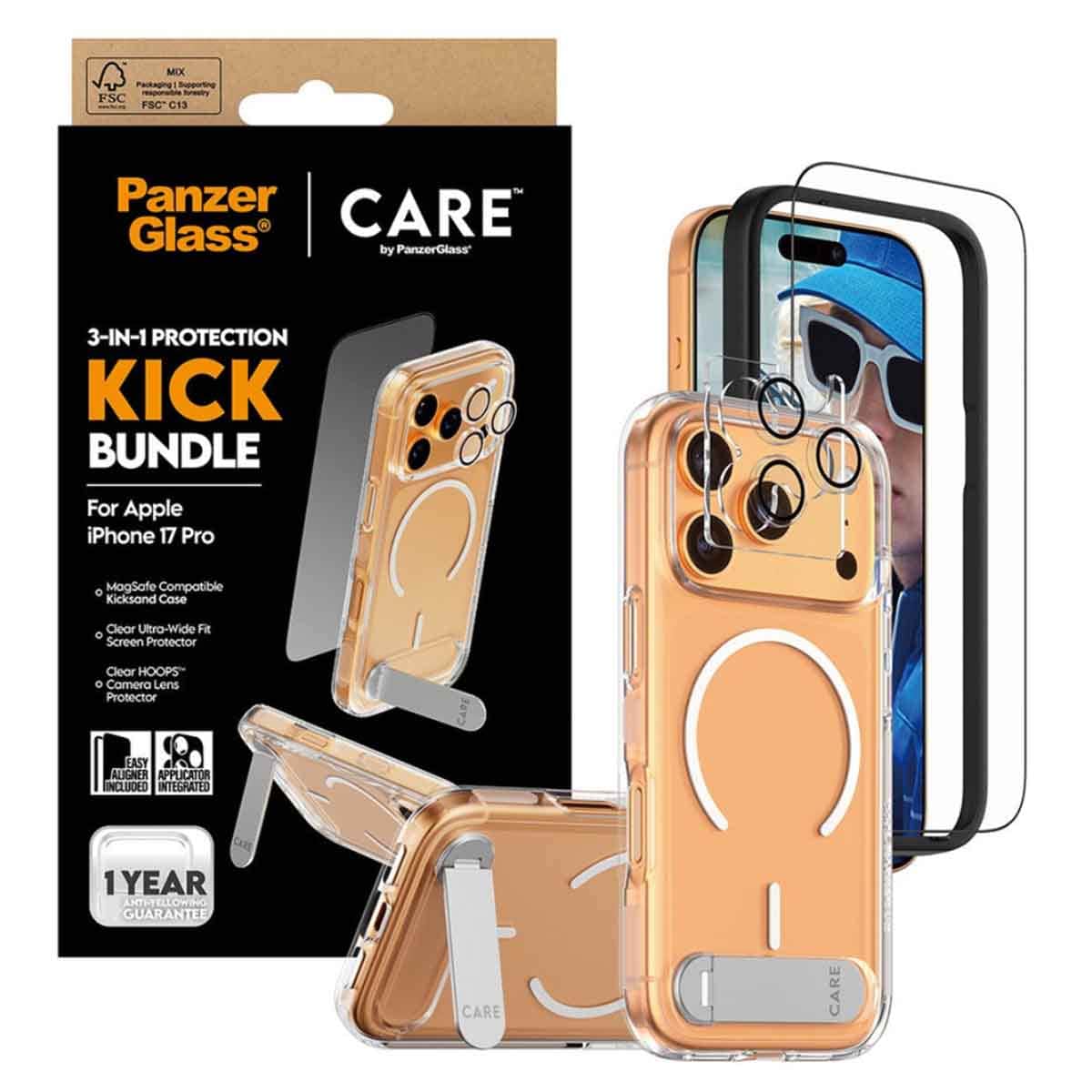 PanzerGlass 3-in-1 Kick Protection Kit