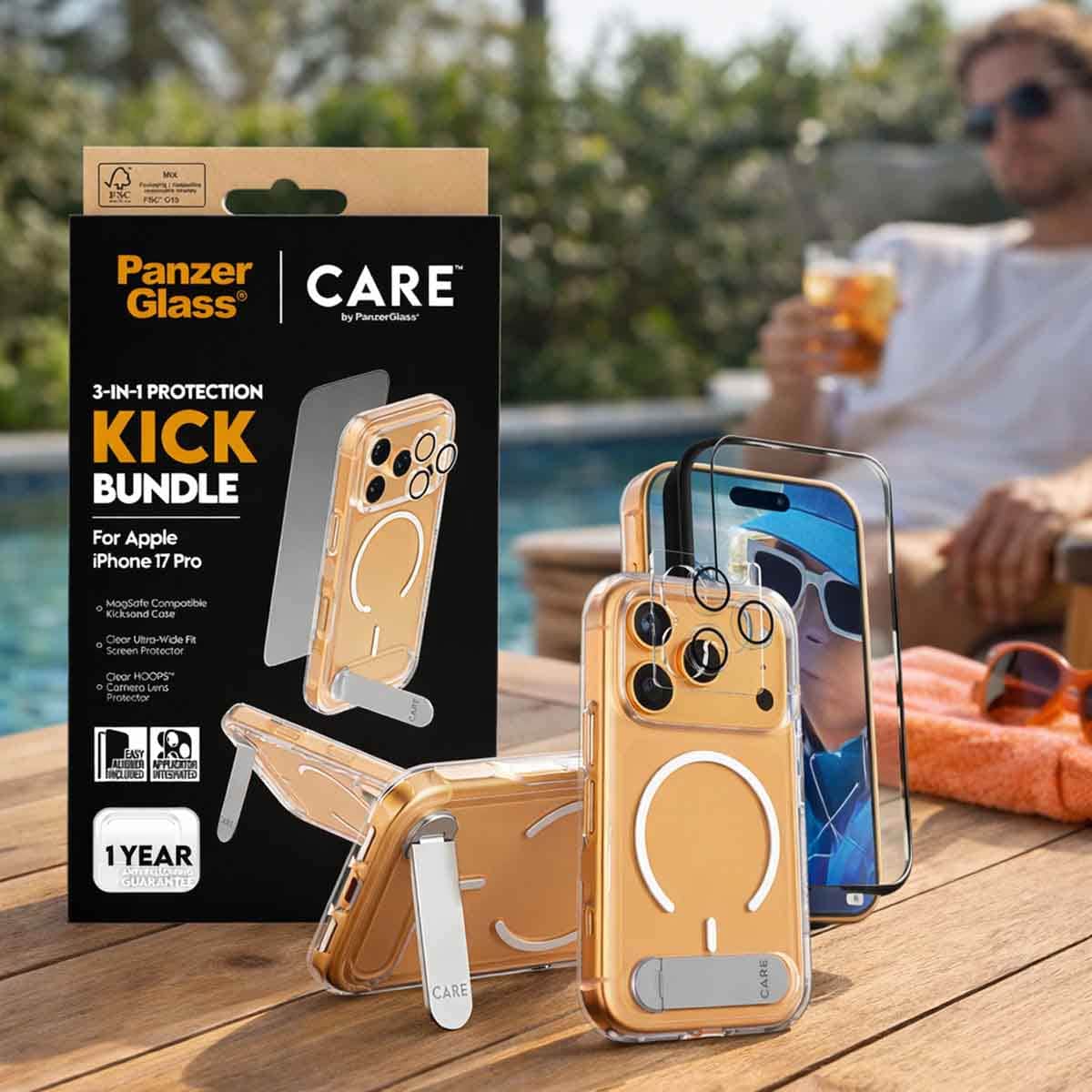 PanzerGlass 3-in-1 Kick Protection Kit