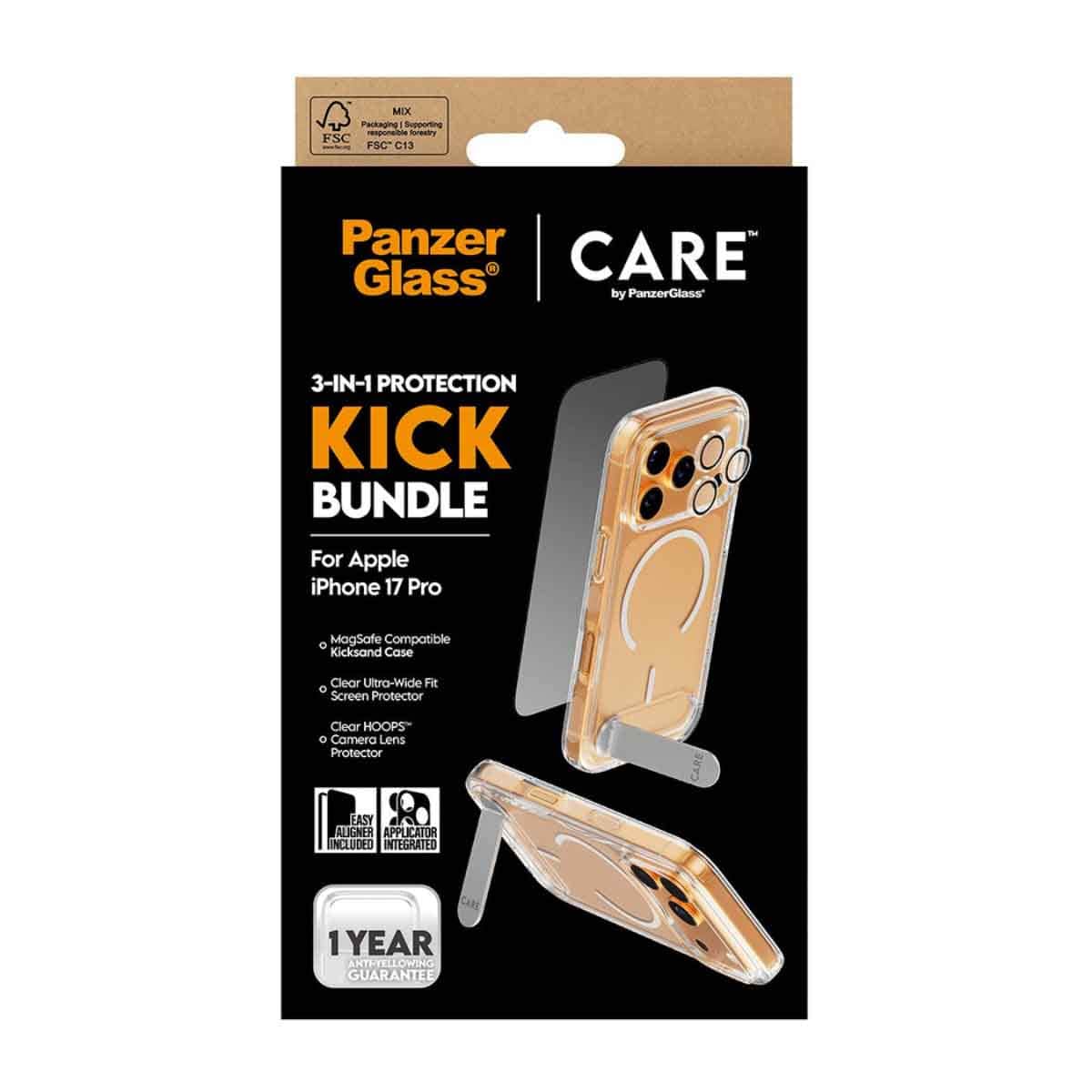 PanzerGlass 3-in-1 Kick Protection Kit