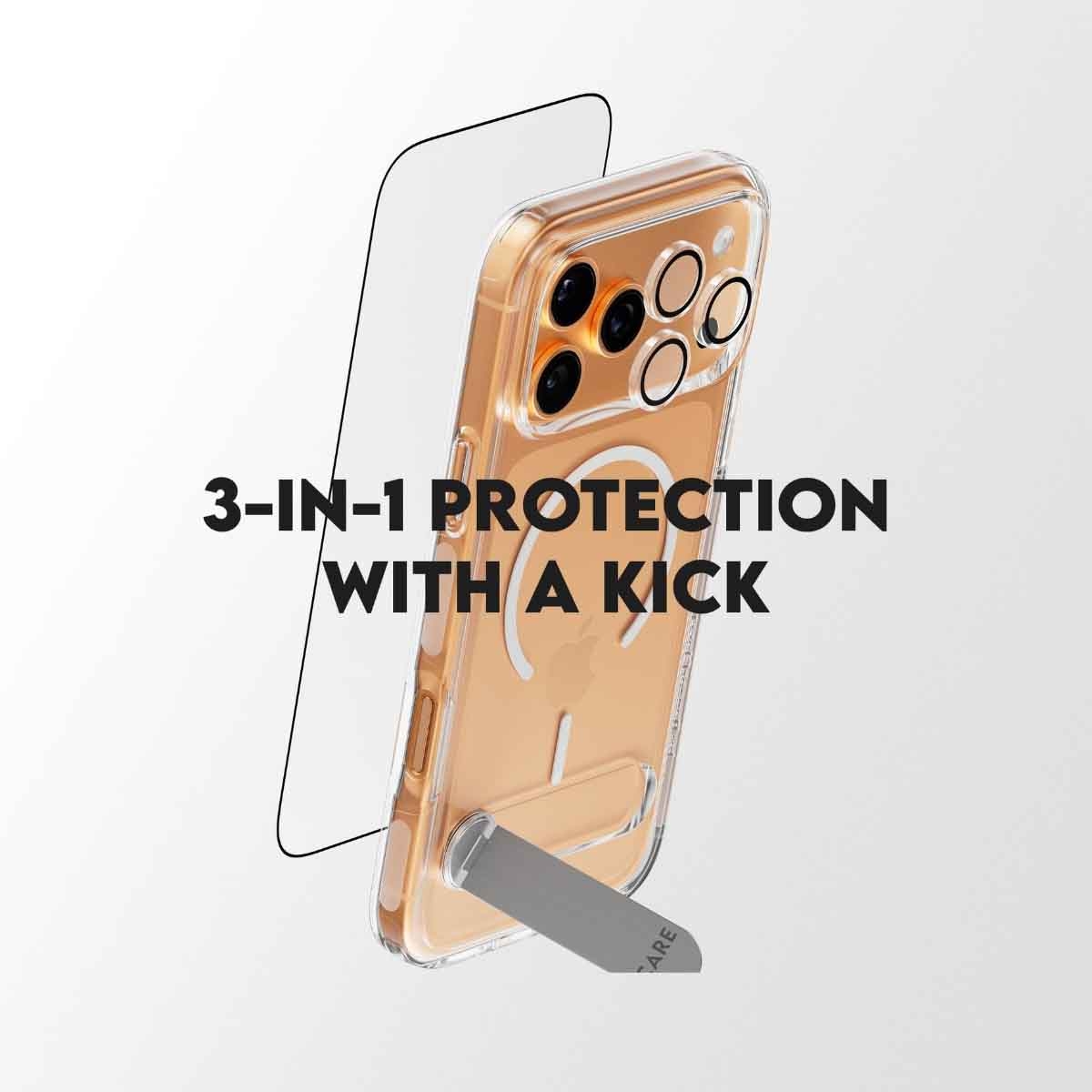 PanzerGlass 3-in-1 Kick Protection Kit for iPhone 17 Pro Max