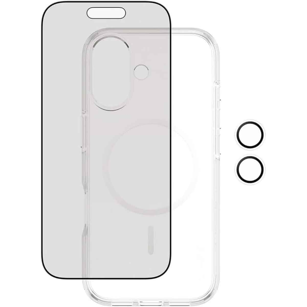 PanzerGlass 3-in-1 Privacy Protection Kit for iPhone 17