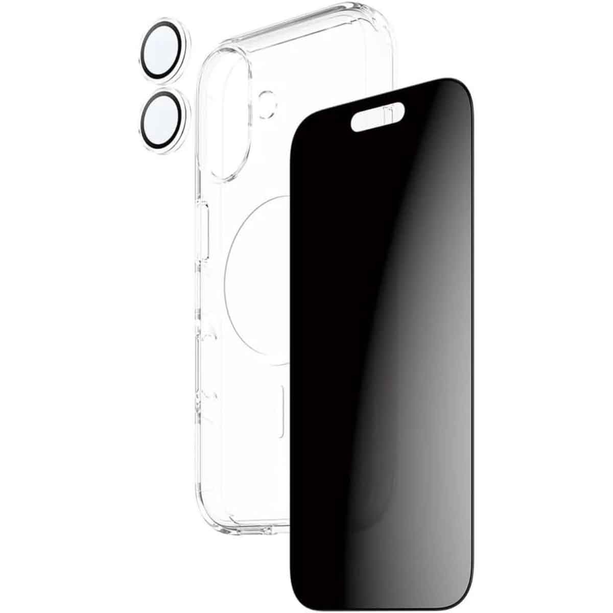 PanzerGlass 3-in-1 Privacy Protection Kit for iPhone 17