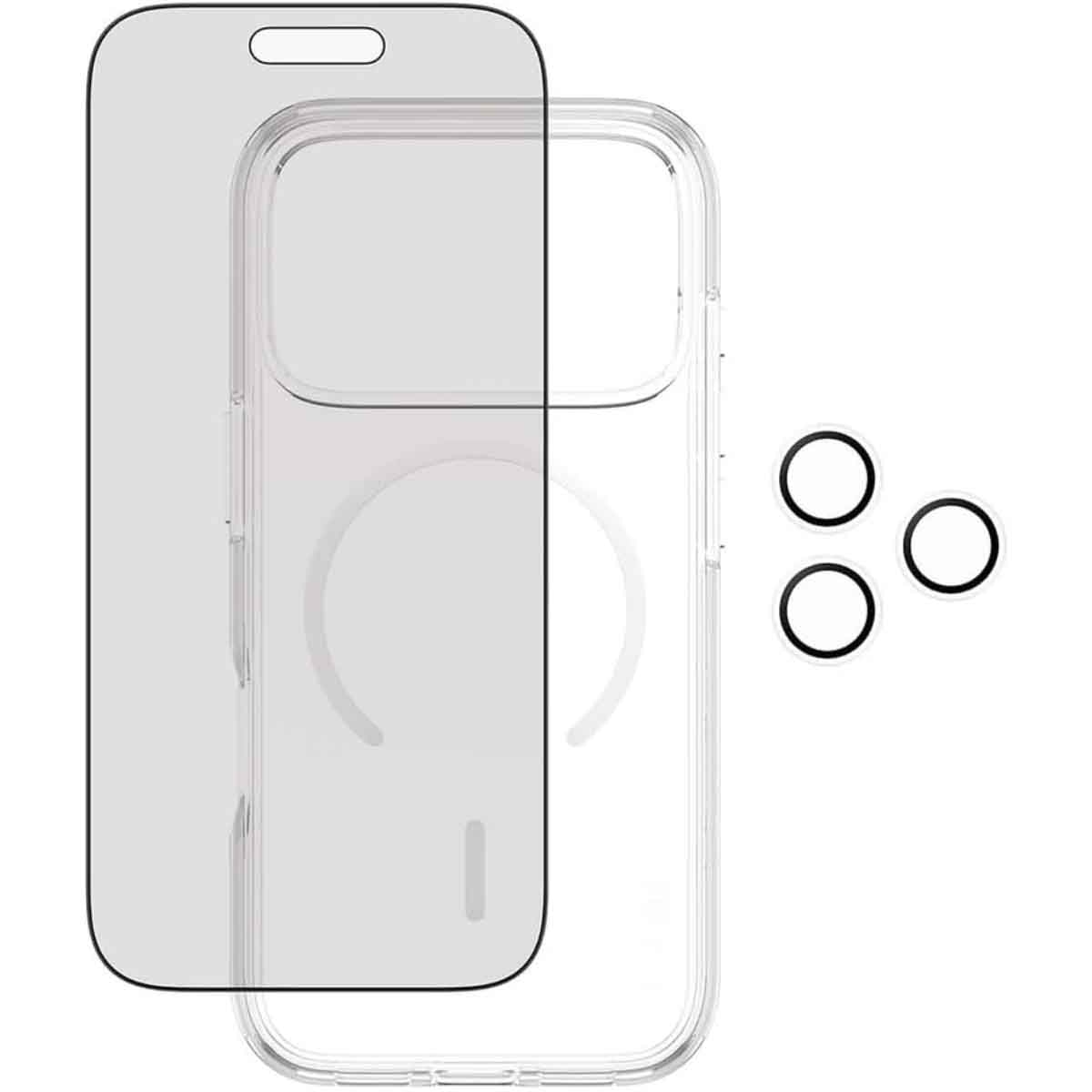 PanzerGlass 3-in-1 Privacy Protection Kit for iPhone 17 Pro