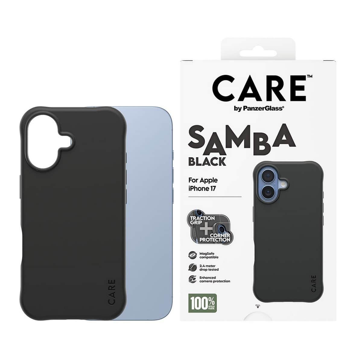 PanzerGlass Care Samba Case with MagSafe