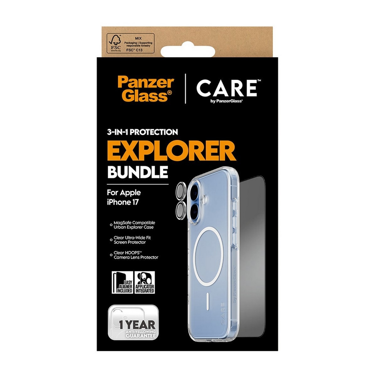 PanzerGlass Care 3-in-1 Flagship Explorer Bundle