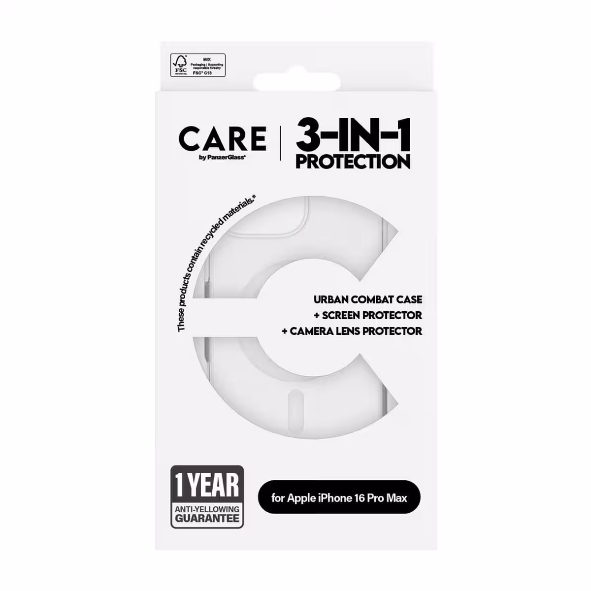 PanzerGlass Care 3-in-1 Flagship MagSafe Bundle
