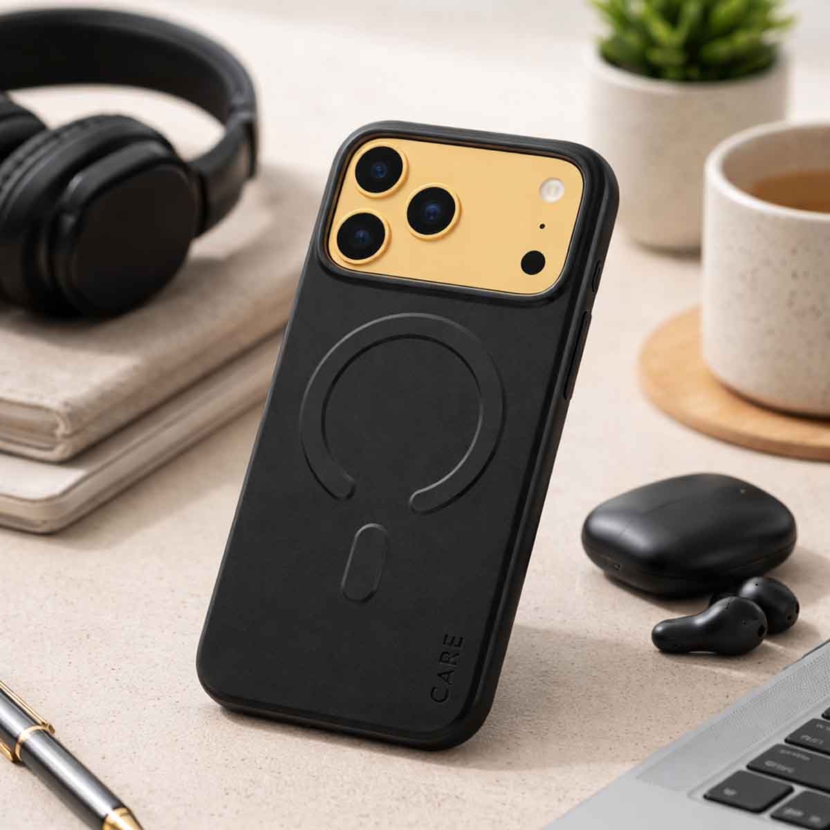 PanzerGlass Care Black Slim Case for iPhone 17 Pro