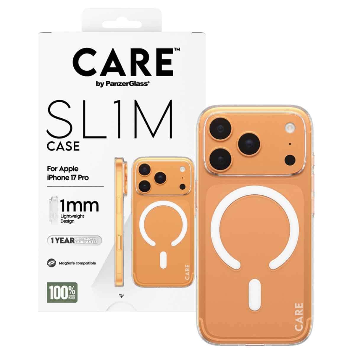 PanzerGlass Care Black Slim Case
