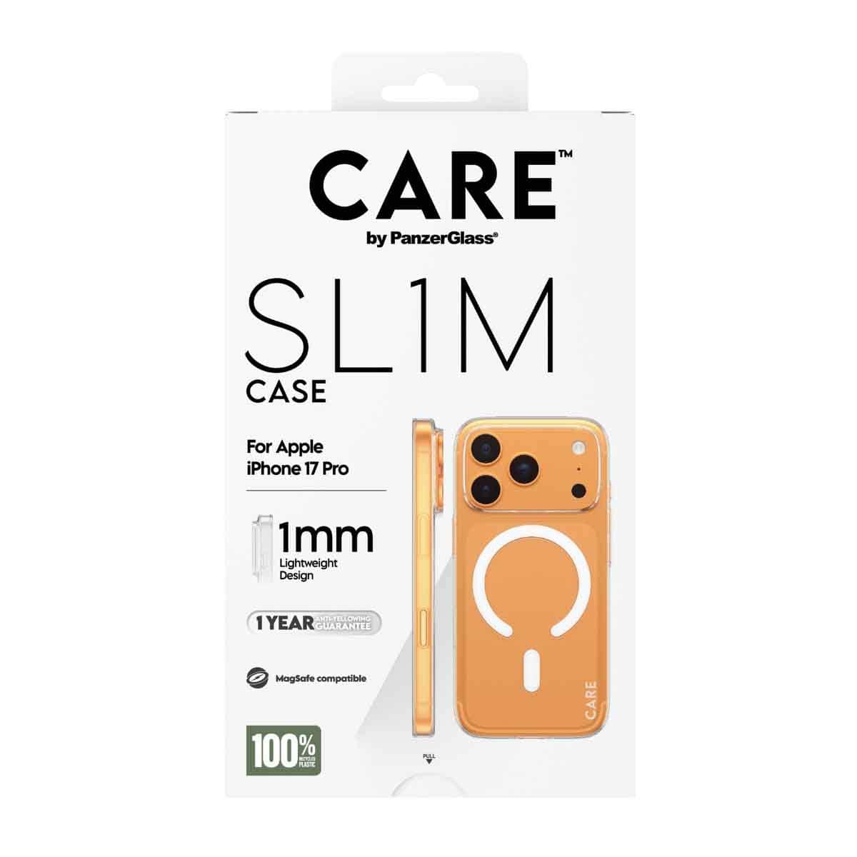 PanzerGlass Care Black Slim Case