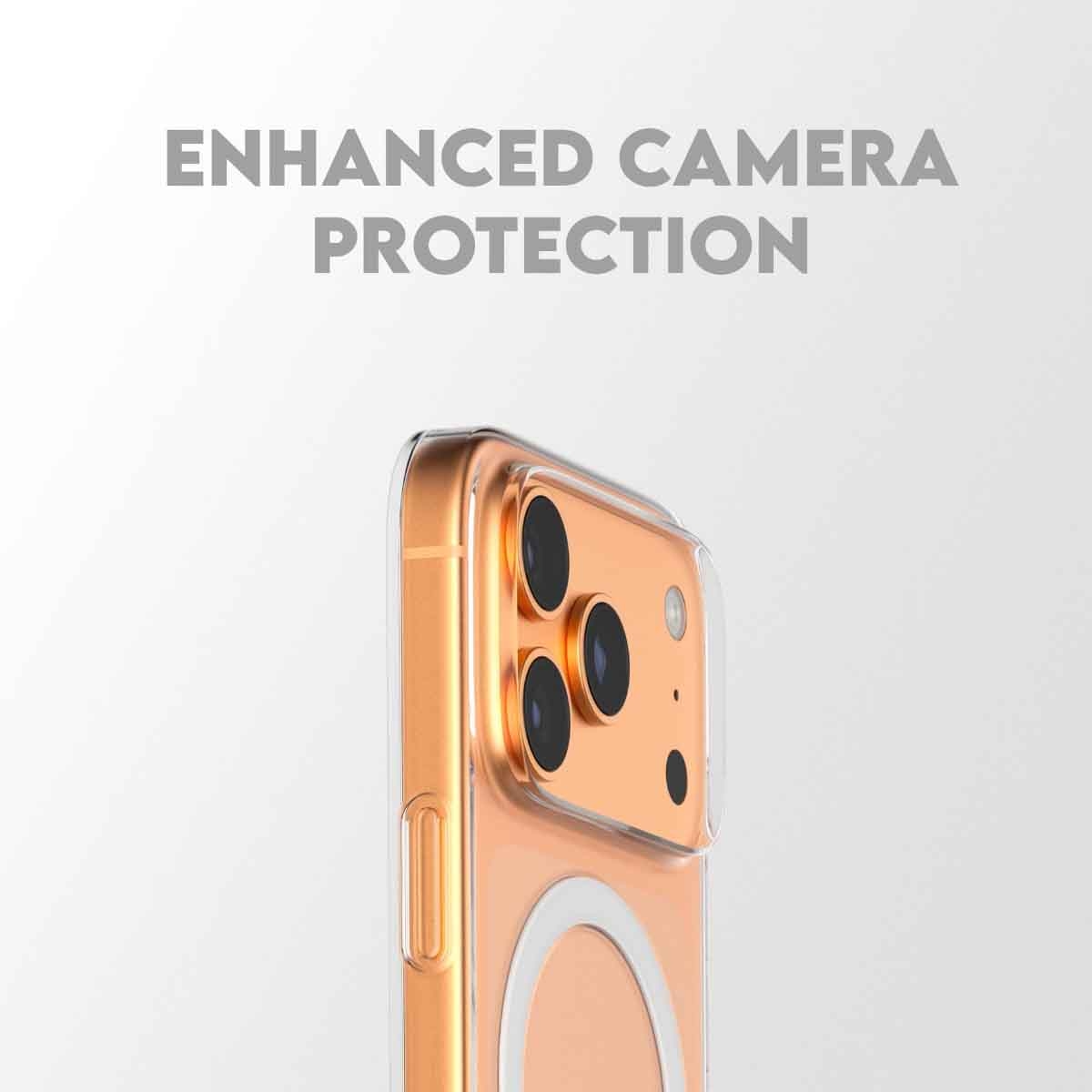 بانزر جلاس كير حافظة سليم شفافة لجوال ايفون 17 برو ماكس