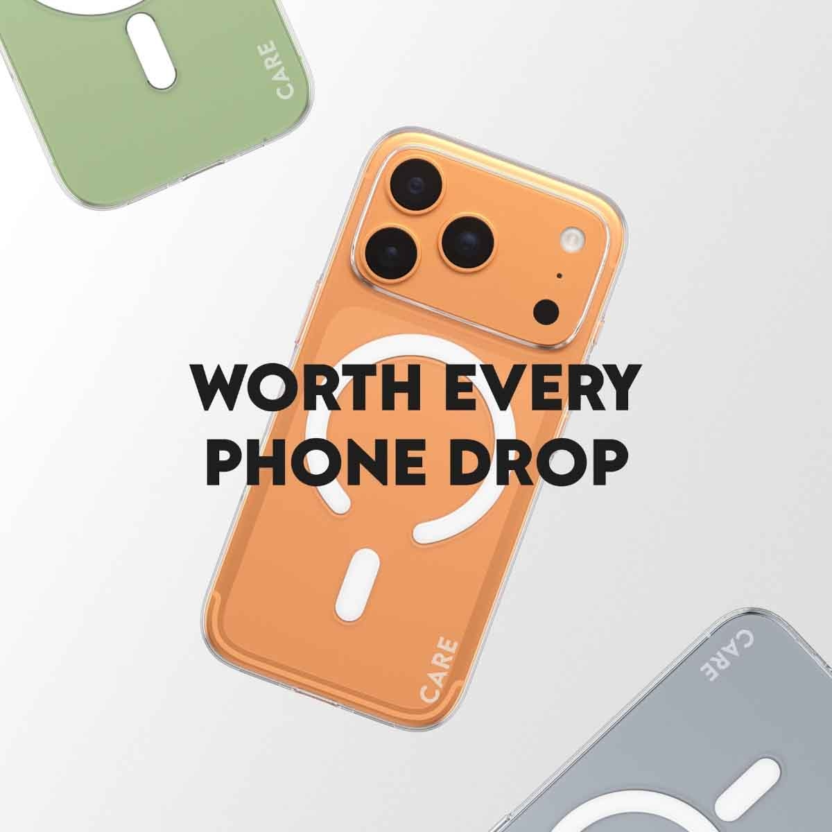 بانزر جلاس كير حافظة سليم شفافة لجوال ايفون 17 برو ماكس